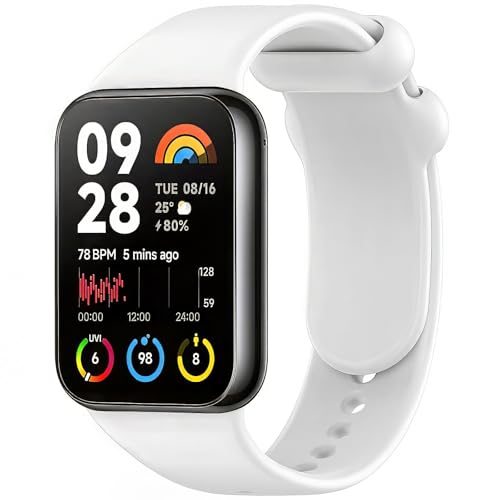Harikiri Silikon Uhrenarmband mit Xiaomi Smart Band 9 Pro/Smart Band 8 Pro/Redmi Watch 4,Sport Armband für Xiaomi Redmi Watch 4,Mi Band 9/8 Pro,Damen und Herren Harikiri Silikon Uhrenarmband mit Xiaomi Smart Band 9 Pro/Smart Band 8 Pro/Redmi Watch 4,Sport Armband für Xiaomi Redmi Watch 4,Mi Band 9/8 Pro,Damen und Herren von Harikiri