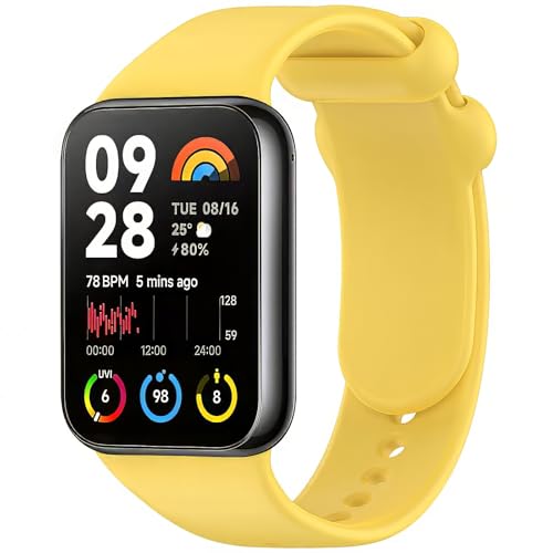 Harikiri Silikon Uhrenarmband mit Xiaomi Smart Band 9 Pro/Smart Band 8 Pro/Redmi Watch 4,Sport Armband für Xiaomi Redmi Watch 4,Mi Band 9/8 Pro,Damen und Herren Harikiri Silikon Uhrenarmband mit Xiaomi Smart Band 9 Pro/Smart Band 8 Pro/Redmi Watch 4,Sport Armband für Xiaomi Redmi Watch 4,Mi Band 9/8 Pro,Damen und Herren von Harikiri