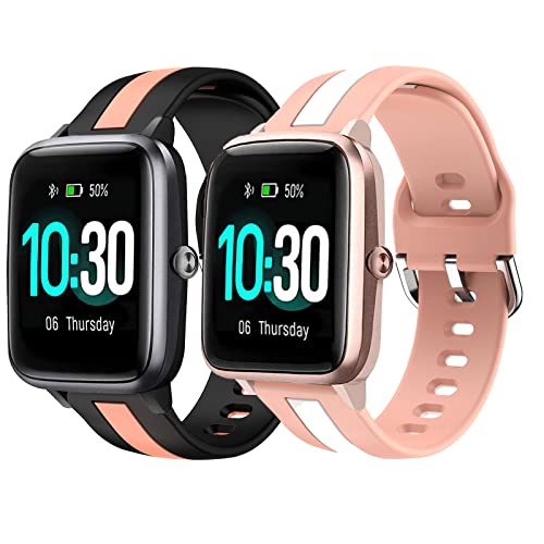 Harikiri Smartwatch Armband Kompatibel mit ID205L, 19mm Ersatzarmband für Veryfitpro,Yamay fitness,GRV,Willful,Popglory,Blackview,UMIDIGI,ID205S ID205G ID215G ID216 SW020 SW023 WF021 WF025 Uwatch3 von Harikiri