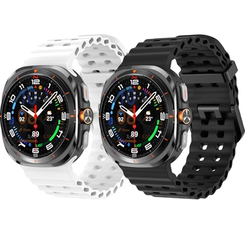 Harikiri Sport Armband mit Samsung Galaxy Watch Ultra 47 mm,Weiches Silikon Uhrenarmband für Samsung Galaxy Watch Ultra 47 mm,Damen und Herren Harikiri Sport Armband mit Samsung Galaxy Watch Ultra 47 mm,Weiches Silikon Uhrenarmband für Samsung Galaxy Watch Ultra 47 mm,Damen und Herren von Harikiri