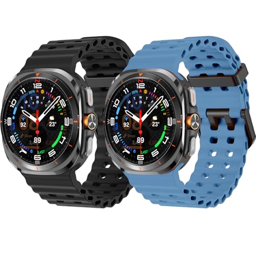 Harikiri Sport Armband mit Samsung Galaxy Watch Ultra 47 mm,Weiches Silikon Uhrenarmband für Samsung Galaxy Watch Ultra 47 mm,Damen und Herren Harikiri Sport Armband mit Samsung Galaxy Watch Ultra 47 mm,Weiches Silikon Uhrenarmband für Samsung Galaxy Watch Ultra 47 mm,Damen und Herren von Harikiri