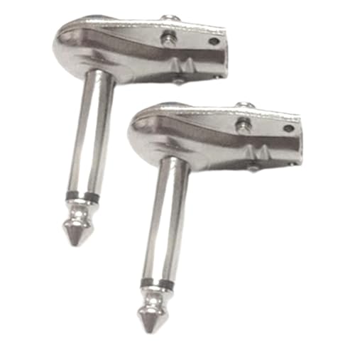 Harilla 2PCS Jack Plug Connector Gitarre Gitarre 90 Grad Anschluss Plug and Play Pancake 1/4 " Harilla 2PCS Jack Plug Connector Gitarre Gitarre 90 Grad Anschluss Plug and Play Pancake 1/4 " von Harilla