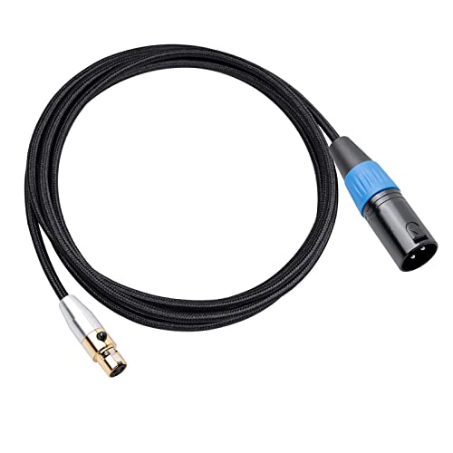 Harilla Mini-XLR-Buchse auf XLR-Stecker 3- Robustes Mikrofon Pro-XLR-StromStrom Antioxidans-Mini-XLR-StromStrom Mini-XLR-Anschluss für Mikrofon-Kopfhörer, 5M Harilla Mini-XLR-Buchse auf XLR-Stecker 3- Robustes Mikrofon Pro-XLR-StromStrom Antioxidans-Mini-XLR-StromStrom Mini-XLR-Anschluss für Mikrofon-Kopfhörer, 5M von Harilla