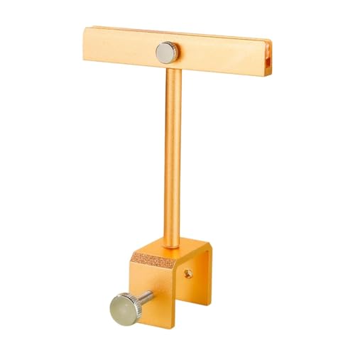 Harilla Schildhalter-Klemme, Etiketten-Clip, Schilder-Display-Clip, Etikettenhalter für Einzelhandelsdisplays, Gold von Harilla