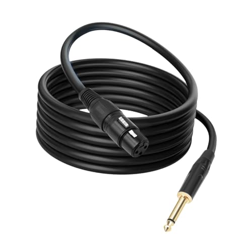 Harilla TRS zu XLR -Kabelmischer Audio Verlängerung 3Pin Rost, 1m von Harilla