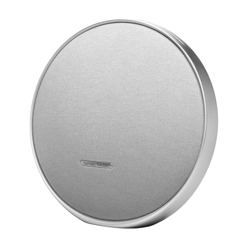 harman kardon Onyx Studio 9, tragbarer Bluetooth-Lautsprecher mit Auracast Multi-Speaker-Verbindung, adaptiver Selbstabstimmung, USB-Ladeanschluss, 8 Stunden Akkulaufzeit, Grau harman kardon Onyx Studio 9, tragbarer Bluetooth-Lautsprecher mit Auracast Multi-Speaker-Verbindung, adaptiver Selbstabstimmung, USB-Ladeanschluss, 8 Stunden Akkulaufzeit, Grau von harman kardon