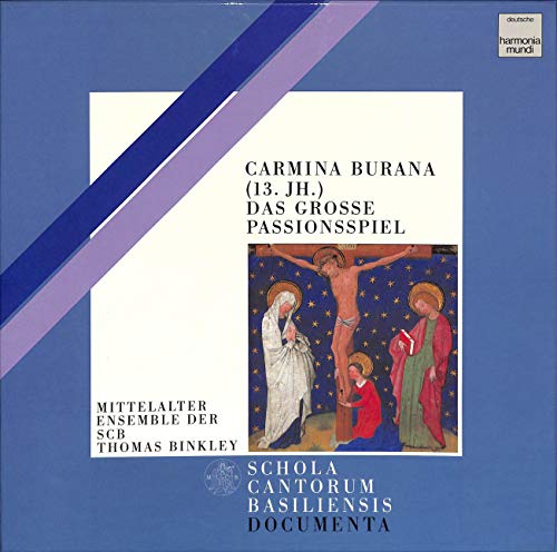 Carmina Burna (13. JH.) Das Grosse Passionsspiel - 1C 165 16-9507-3 - Vinyl box von Harmonia Mundi