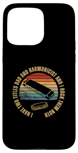 Harmonicist And Dad Proud Funny Men Mundharmonika Hülle für iPhone 15 Pro Max Harmonicist And Dad Proud Funny Men Mundharmonika Hülle für iPhone 15 Pro Max von Harmonica Gifts And Accessories For Harmonicists