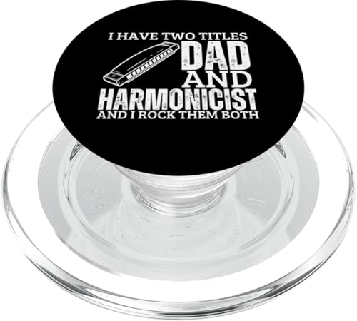 Harmonicist And Dad Proud Funny Men Mundharmonika PopSockets PopGrip für MagSafe Harmonicist And Dad Proud Funny Men Mundharmonika PopSockets PopGrip für MagSafe von Harmonica Gifts And Accessories For Harmonicists