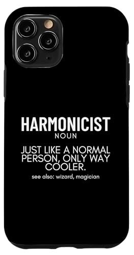 Harmonicist Definition Stolzer Lustiger Mundharmonika-Spieler Hülle für iPhone 11 Pro Harmonicist Definition Stolzer Lustiger Mundharmonika-Spieler Hülle für iPhone 11 Pro von Harmonica Gifts And Accessories For Harmonicists