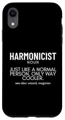 Harmonicist Definition Stolzer Lustiger Mundharmonika-Spieler Hülle für iPhone XR Harmonicist Definition Stolzer Lustiger Mundharmonika-Spieler Hülle für iPhone XR von Harmonica Gifts And Accessories For Harmonicists
