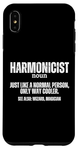 Harmonicist Definition Stolzer Lustiger Mundharmonika-Spieler Hülle für iPhone XS Max Harmonicist Definition Stolzer Lustiger Mundharmonika-Spieler Hülle für iPhone XS Max von Harmonica Gifts And Accessories For Harmonicists