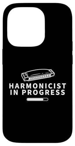 Harmonicist In Progress Loading Funny Mundharmonika Hülle für iPhone 14 Pro von Harmonica Gifts And Accessories For Harmonicists