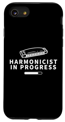 Harmonicist In Progress Loading Funny Mundharmonika Hülle für iPhone SE (2020) / 7 / 8 von Harmonica Gifts And Accessories For Harmonicists
