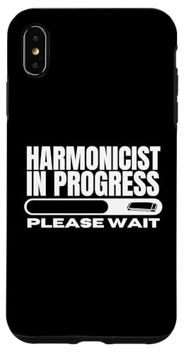 Harmonicist In Progress Loading Funny Mundharmonika Hülle für iPhone XS Max von Harmonica Gifts And Accessories For Harmonicists