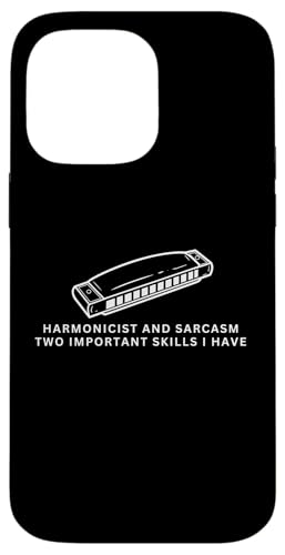 Harmonikaspieler und Sarkasmus Lustiger Mundharmonikaspieler Hülle für iPhone 14 Pro Max von Harmonica Gifts And Accessories For Harmonicists