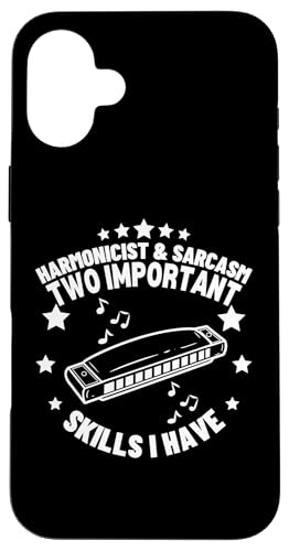 Harmonikaspieler und Sarkasmus Lustiger Mundharmonikaspieler Hülle für iPhone 16 Plus Harmonikaspieler und Sarkasmus Lustiger Mundharmonikaspieler Hülle für iPhone 16 Plus von Harmonica Gifts And Accessories For Harmonicists