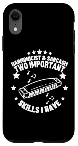 Harmonikaspieler und Sarkasmus Lustiger Mundharmonikaspieler Hülle für iPhone XR Harmonikaspieler und Sarkasmus Lustiger Mundharmonikaspieler Hülle für iPhone XR von Harmonica Gifts And Accessories For Harmonicists