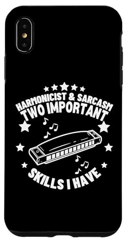 Harmonikaspieler und Sarkasmus Lustiger Mundharmonikaspieler Hülle für iPhone XS Max Harmonikaspieler und Sarkasmus Lustiger Mundharmonikaspieler Hülle für iPhone XS Max von Harmonica Gifts And Accessories For Harmonicists