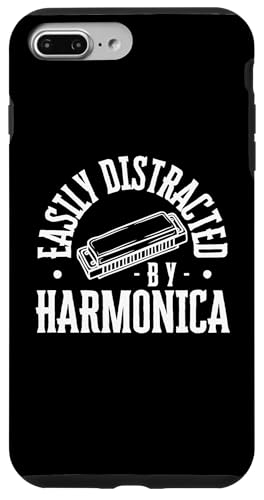 Leicht abgelenkt von Mundharmonika, lustiger Mundharmoniker Hülle für iPhone 7 Plus/8 Plus von Harmonica Gifts And Accessories For Harmonicists