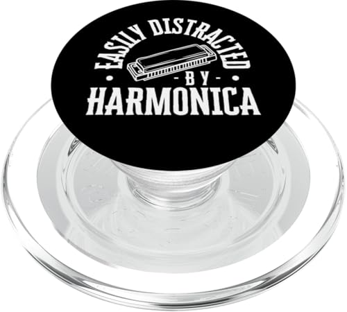Leicht abgelenkt von Mundharmonika, lustiger Mundharmoniker PopSockets PopGrip für MagSafe Leicht abgelenkt von Mundharmonika, lustiger Mundharmoniker PopSockets PopGrip für MagSafe von Harmonica Gifts And Accessories For Harmonicists