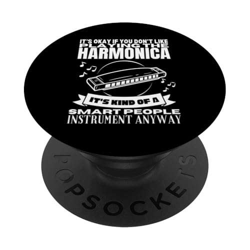 Mundharmonika ist für kluge Leute lustige Harmoniker PopSockets Klebender PopGrip Mundharmonika ist für kluge Leute lustige Harmoniker PopSockets Klebender PopGrip von Harmonica Gifts And Accessories For Harmonicists