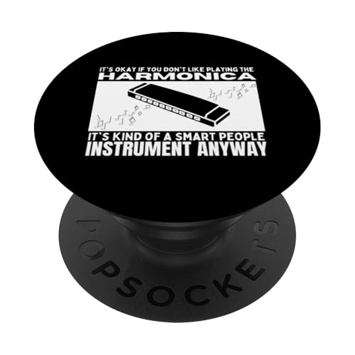 Mundharmonika ist für kluge Leute lustige Harmoniker PopSockets Klebender PopGrip Mundharmonika ist für kluge Leute lustige Harmoniker PopSockets Klebender PopGrip von Harmonica Gifts And Accessories For Harmonicists