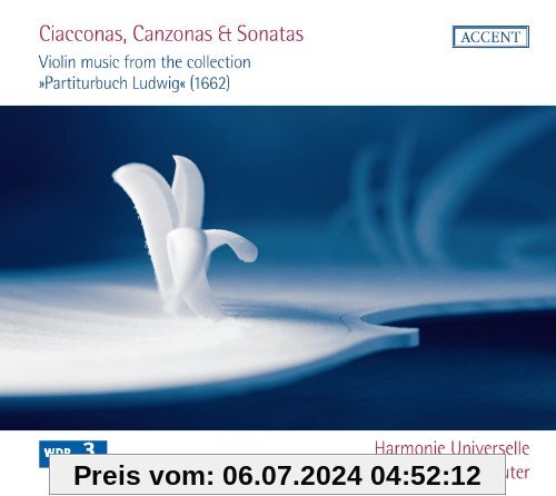 Violinmusik aus dem "Partiturbuch Ludwig" von Harmonie Universelle