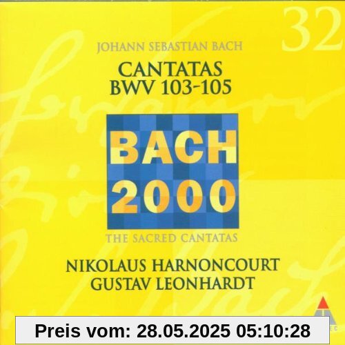 Bach 2000 (Kantaten BWV 103-105) von Harnoncourt