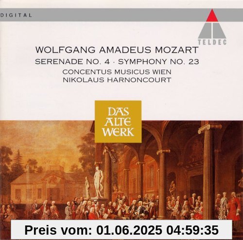 Serenade 4/Sinfonie 23 von Harnoncourt