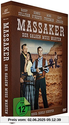 Der Galgen muss warten - aka "Massaker" (Dragon Wells Massacre) - Western Filmjuwelen von Harold Schuster