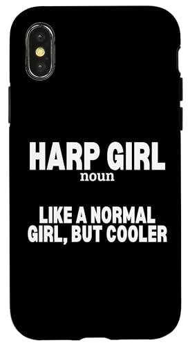 Harfe Mädchen Definition Lustige Frauen Harfenist Hülle für iPhone X/XS Harfe Mädchen Definition Lustige Frauen Harfenist Hülle für iPhone X/XS von Harp Music Designs For Harp Players