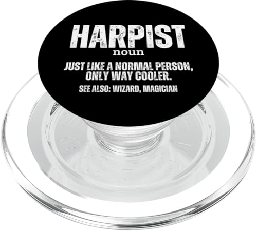 Harfenist Definition Harfe Stolzer lustiger Harfenspieler PopSockets PopGrip für MagSafe Harfenist Definition Harfe Stolzer lustiger Harfenspieler PopSockets PopGrip für MagSafe von Harp Music Designs For Harp Players