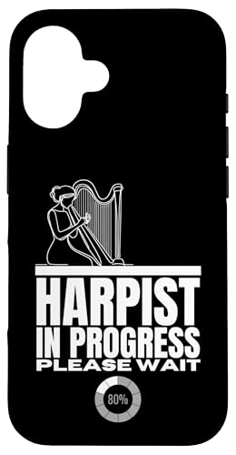 Harfenist In Progress Loading Funny Womens Harfe Hülle für iPhone 16 Harfenist In Progress Loading Funny Womens Harfe Hülle für iPhone 16 von Harp Music Designs For Harp Players