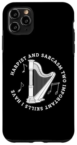 Harfenist und Sarkasmus Lustiger Harfenspieler Hülle für iPhone 11 Pro Max Harfenist und Sarkasmus Lustiger Harfenspieler Hülle für iPhone 11 Pro Max von Harp Music Designs For Harp Players
