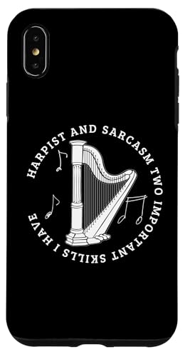 Harfenist und Sarkasmus Lustiger Harfenspieler Hülle für iPhone XS Max Harfenist und Sarkasmus Lustiger Harfenspieler Hülle für iPhone XS Max von Harp Music Designs For Harp Players