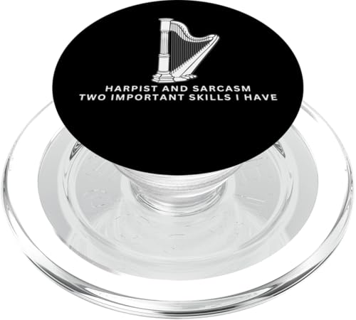 Harfenist und Sarkasmus Lustiger Harfenspieler PopSockets PopGrip für MagSafe Harfenist und Sarkasmus Lustiger Harfenspieler PopSockets PopGrip für MagSafe von Harp Music Designs For Harp Players