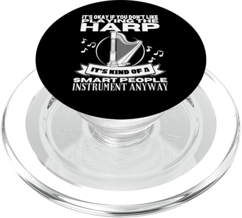 Harp Is For Smart People Lustige Harfenistin PopSockets PopGrip für MagSafe Harp Is For Smart People Lustige Harfenistin PopSockets PopGrip für MagSafe von Harp Music Designs For Harp Players