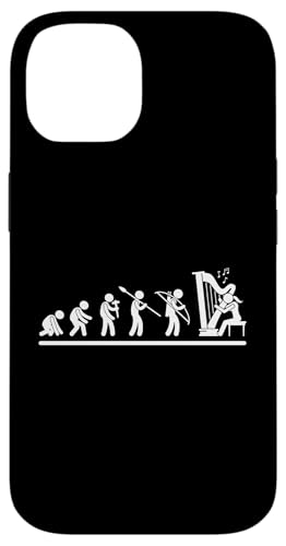 Harpist Evolution Harp Frauen Lustige Harfe Spieler Hülle für iPhone 14 Harpist Evolution Harp Frauen Lustige Harfe Spieler Hülle für iPhone 14 von Harp Music Designs For Harp Players