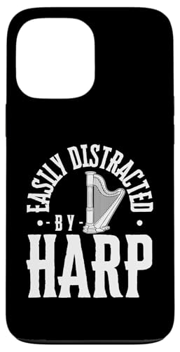 Leicht abgelenkt von Harfe Lustige Harfenistin Hülle für iPhone 13 Pro Max Leicht abgelenkt von Harfe Lustige Harfenistin Hülle für iPhone 13 Pro Max von Harp Music Designs For Harp Players