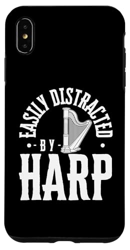 Leicht abgelenkt von Harfe Lustige Harfenistin Hülle für iPhone XS Max Leicht abgelenkt von Harfe Lustige Harfenistin Hülle für iPhone XS Max von Harp Music Designs For Harp Players