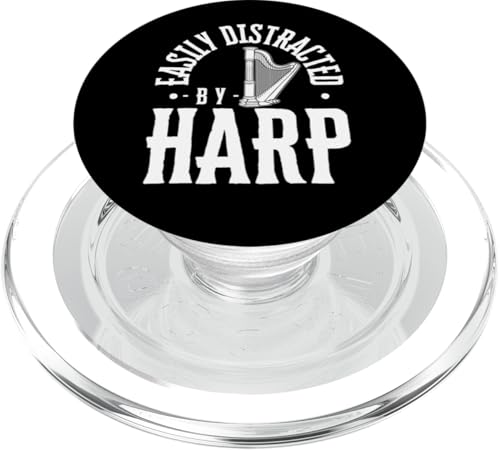 Leicht abgelenkt von Harfe Lustige Harfenistin PopSockets PopGrip für MagSafe Leicht abgelenkt von Harfe Lustige Harfenistin PopSockets PopGrip für MagSafe von Harp Music Designs For Harp Players