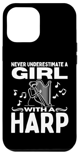 Never Underestimate A Girl With A Harp Funny Women Harfenist Hülle für iPhone 12 Pro Max Never Underestimate A Girl With A Harp Funny Women Harfenist Hülle für iPhone 12 Pro Max von Harp Music Designs For Harp Players