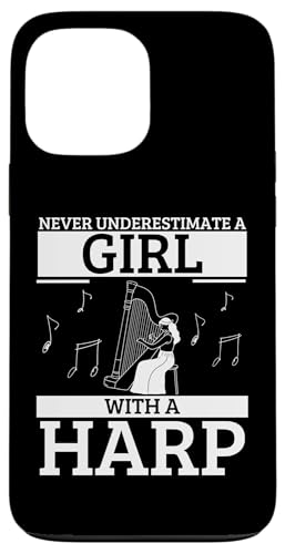 Never Underestimate A Girl With A Harp Funny Women Harfenist Hülle für iPhone 13 Pro Max Never Underestimate A Girl With A Harp Funny Women Harfenist Hülle für iPhone 13 Pro Max von Harp Music Designs For Harp Players