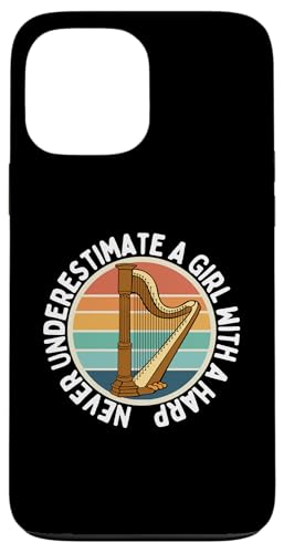 Never Underestimate A Girl With A Harp Funny Women Harfenist Hülle für iPhone 13 Pro Max Never Underestimate A Girl With A Harp Funny Women Harfenist Hülle für iPhone 13 Pro Max von Harp Music Designs For Harp Players