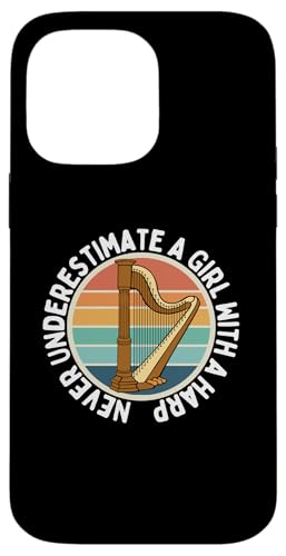 Never Underestimate A Girl With A Harp Funny Women Harfenist Hülle für iPhone 14 Pro Max Never Underestimate A Girl With A Harp Funny Women Harfenist Hülle für iPhone 14 Pro Max von Harp Music Designs For Harp Players