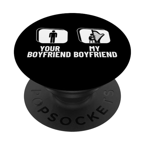 Your Boyfriend My Boyfriend Harp Girlfriend Funny Harfenist PopSockets Klebender PopGrip Your Boyfriend My Boyfriend Harp Girlfriend Funny Harfenist PopSockets Klebender PopGrip von Harp Music Designs For Harp Players
