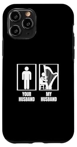 Your Husband My Husband Harp Wife Funny Harfenist Hülle für iPhone 11 Pro Your Husband My Husband Harp Wife Funny Harfenist Hülle für iPhone 11 Pro von Harp Music Designs For Harp Players
