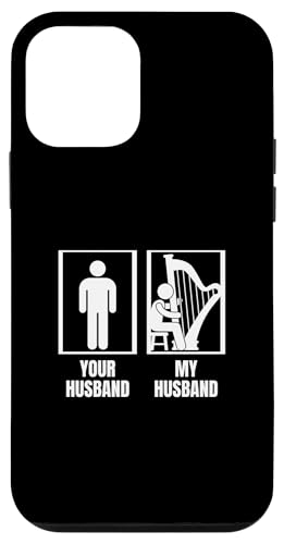 Your Husband My Husband Harp Wife Funny Harfenist Hülle für iPhone 12 mini Your Husband My Husband Harp Wife Funny Harfenist Hülle für iPhone 12 mini von Harp Music Designs For Harp Players