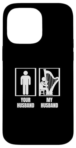 Your Husband My Husband Harp Wife Funny Harfenist Hülle für iPhone 14 Pro Max Your Husband My Husband Harp Wife Funny Harfenist Hülle für iPhone 14 Pro Max von Harp Music Designs For Harp Players